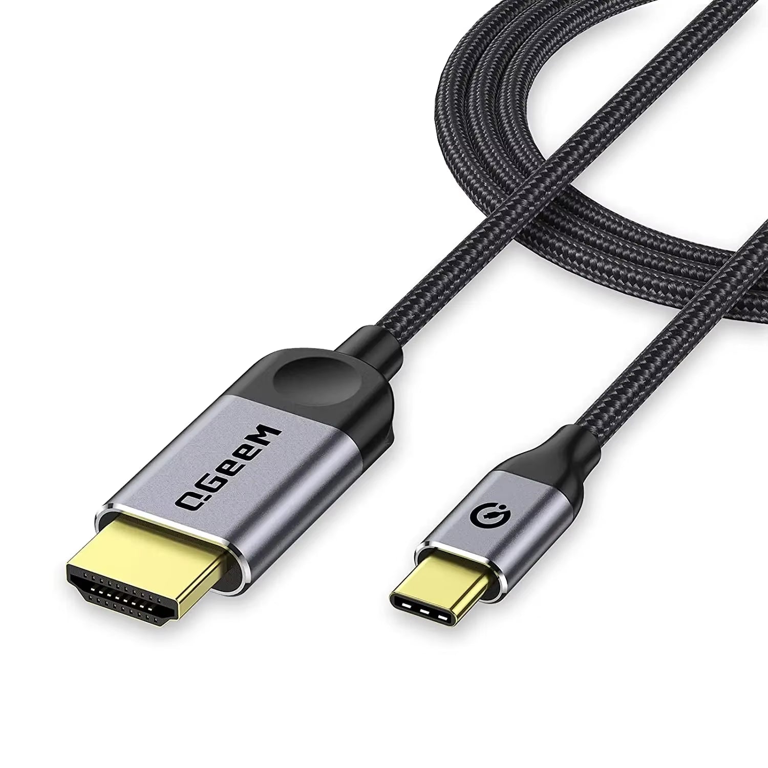 USB C to HDMI Cable 4K USB Type C to HDMI Adapter USB C HDMI Cable Thunderbolt 4 Converter for Laptop TV Projector Monitor